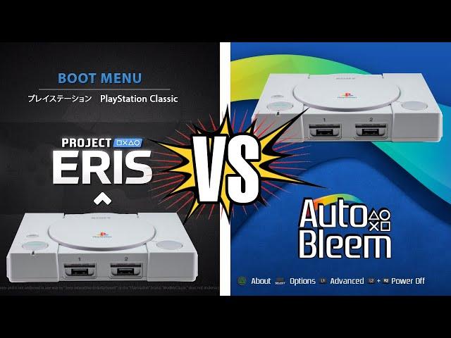 The best for your PlayStation Classic: Project Eris vs Autobleem