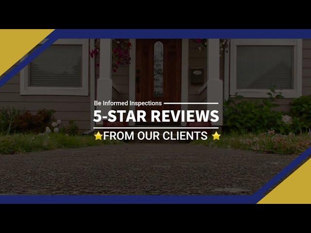 Be Informed Inspections Dallas | Outstanding Five Star Review by Gary R.