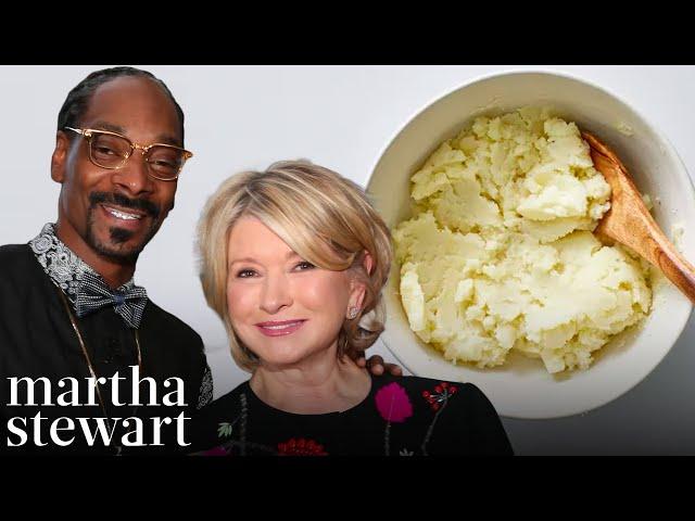 Snoop Dogg and Martha Stewart Make Mashed Potatoes | Martha Stewart (2008)