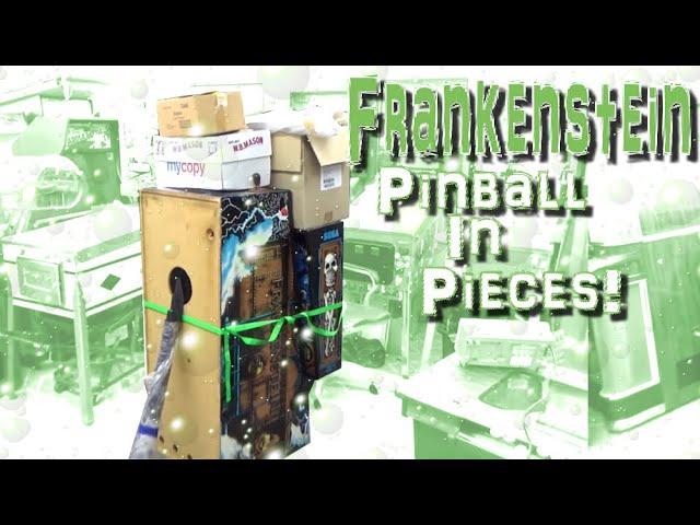 We Bought A FRANKENSTEIN Pinball Machine That Was In Parts!!!!!!