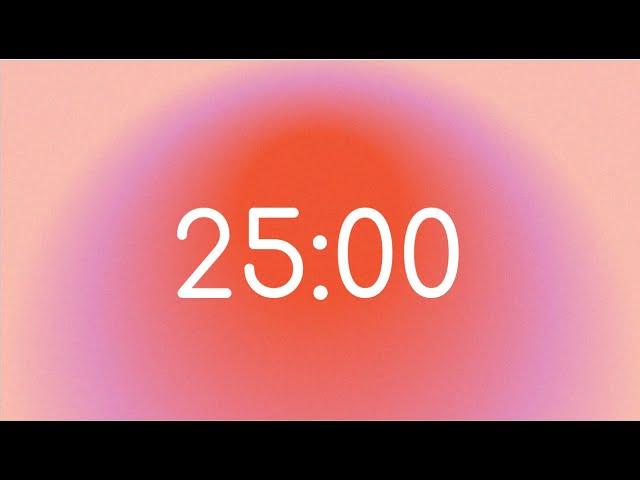 Red Aura 25 Minute Timer