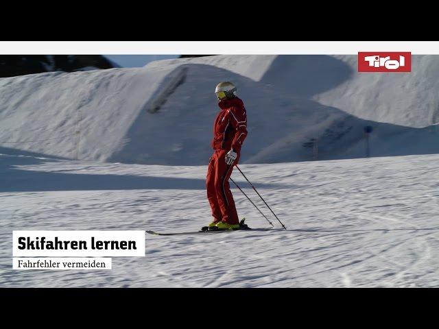 Skifahren lernen: Top 4 Skifahrfehler vermeiden I Skikurs 