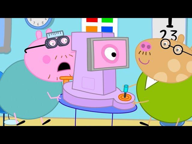 Daddy Pig's New BROKEN Glasses  Peppa & George: Eye Doctor Shop| Tales | Full Episodes | 20 Minutes