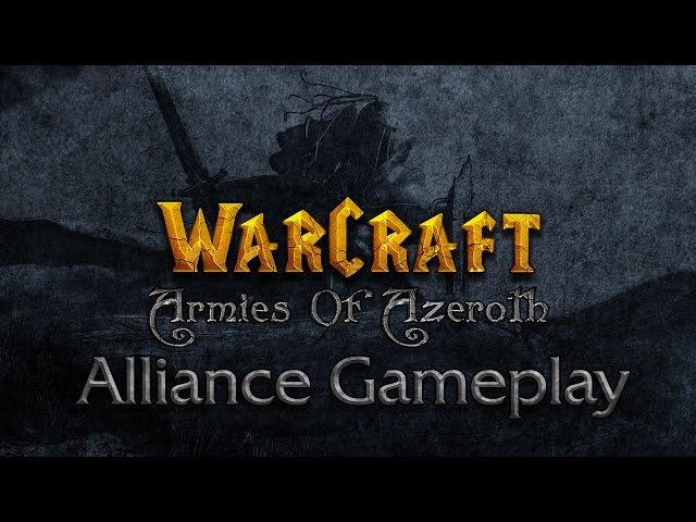 WarCraft: Armies Of Azeroth Alliance Gameplay