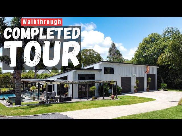 Epic Shed House has it all Mancave, Hot Rods, Pool, Workshop, Retro Bar and more take the tour