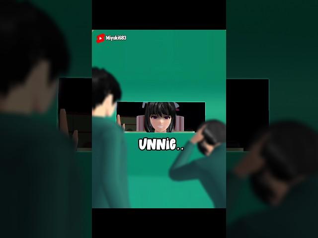 UNNIE  Squid game Sakura school Simulator #squidgame #sakuraschoolsimulator #sakuraschool #shorts