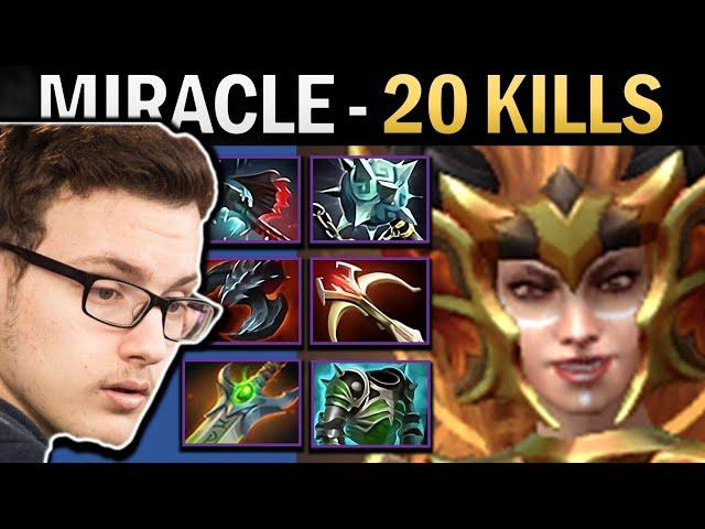 Lina Miracle with 20 Kills and Satanic - Ringmaster Dota 2