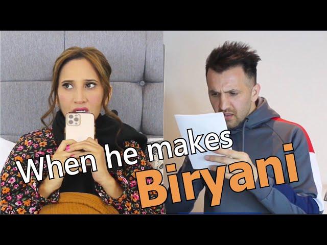 When He Makes Biryani | OZZY RAJA