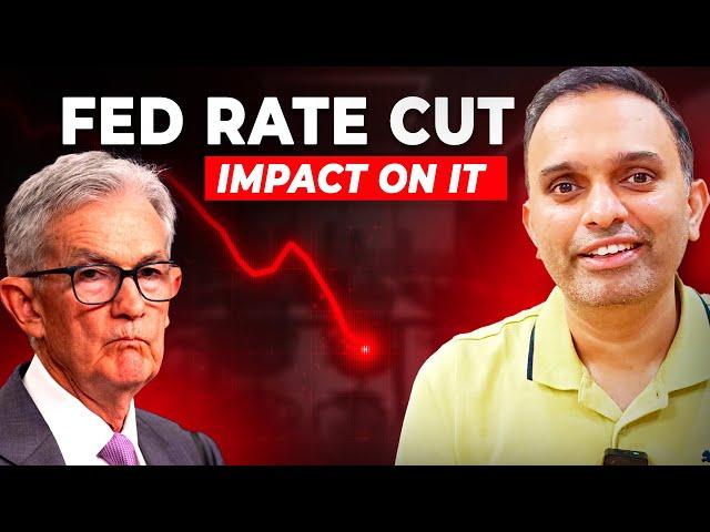 Good & Bad IT News - Fed Rate Cut Impact on IT Industry & Accenture Update | TCS Infosys Wipro 2024