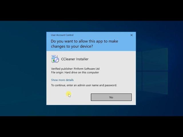 How to Fix User Account Control (UAC) Yes Button Missing or Grayed Out in Windows 10