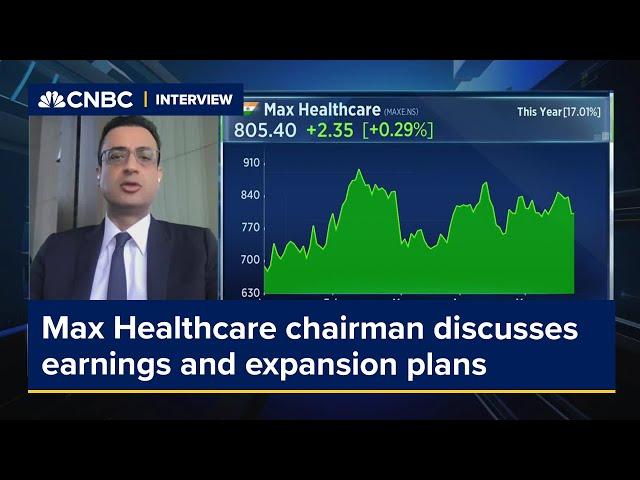 Max Healthcare chairman discusses earnings and expansion plans