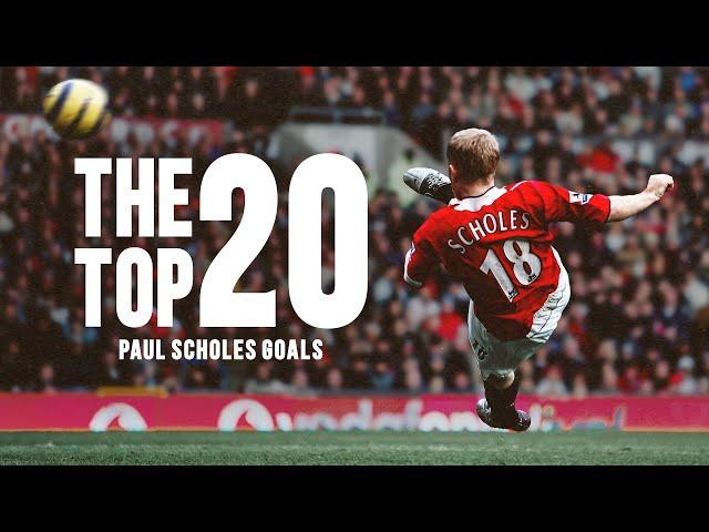 Paul Scholes: TOP 20 GOALS ️