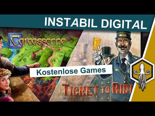 #instabildigital kostenlos bei Epic - Carcassonne & Ticket To Ride