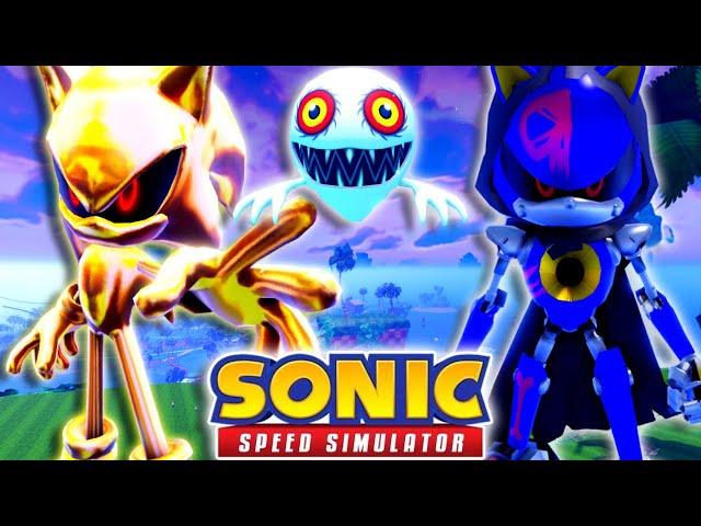 The *HALLOWEEN UPDATE* Is Here! (Sonic Speed Simulator)