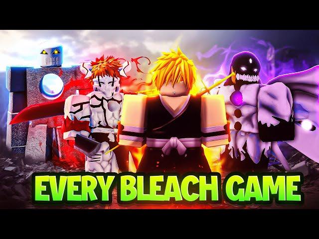 I played EVERY SINGLE BLEACH GAME on Roblox...