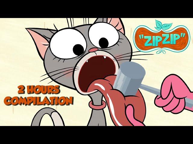 Zip Zip *Victoria has the flu* 2 hours Season 1 - COMPILATION HD [Official] Cartoon for kids