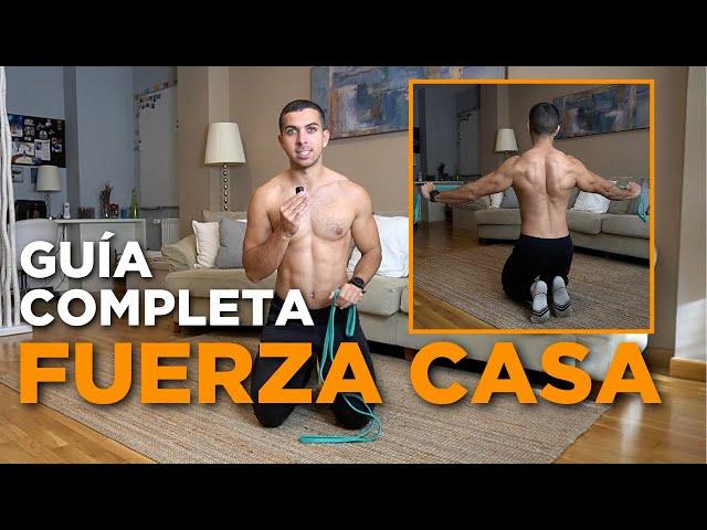 LA GUÍA del ENTRENAMIENTO de FUERZA EN CASA - Ejercicios de calistenia para 3 Meses