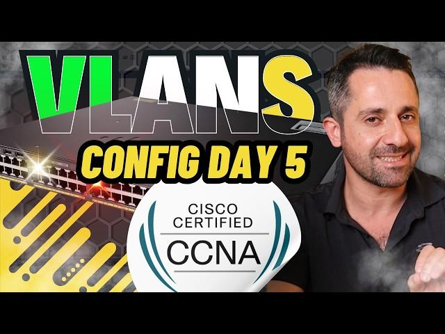 Catchy VLAN Configuration on Cisco Switches | 2025 CCNA Labs