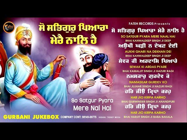 New Shabad Gurbani Kirtan 2024 JUKEBOX - So Satgur Pyara Mere Nal Hai - Nonstop Gurbani Kirtan 2024