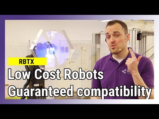 RBTX - Low Cost Robots with guaranteed compatibility & price transparency