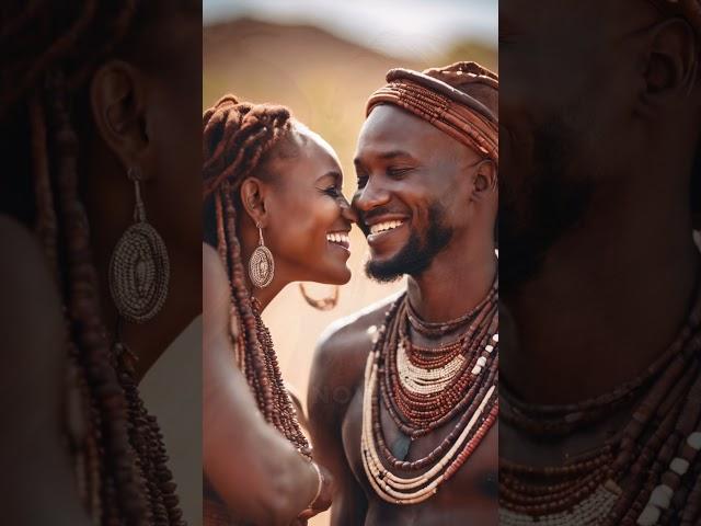 Love and Tradition: The Himba Courtship Rituals #Himba tribe