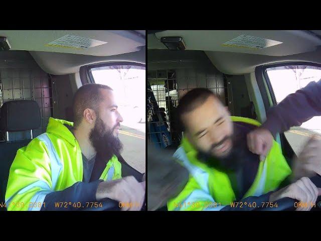 Off-Duty Police Officer Punches Driver in the Face