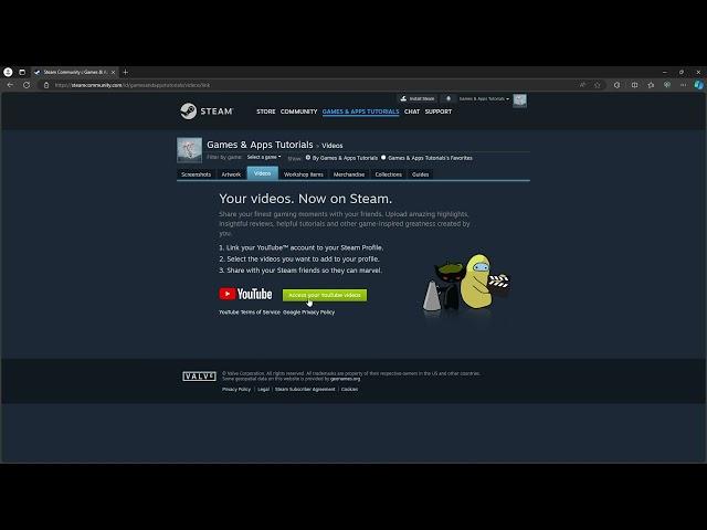 How to Link YouTube Account on Steam in 2024