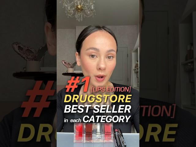 #1 BEST SELLING PRODUCT IN EACH CATEGORY AT THE DRUGSTORE II LIPS