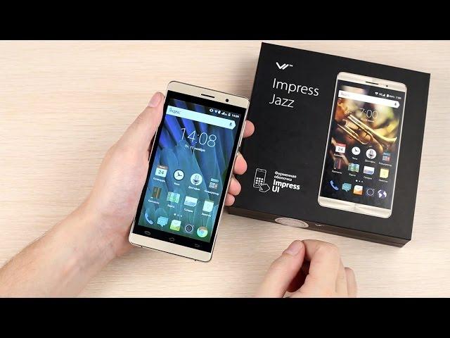 Обзор смартфона Impress Jazz для повседневных задач