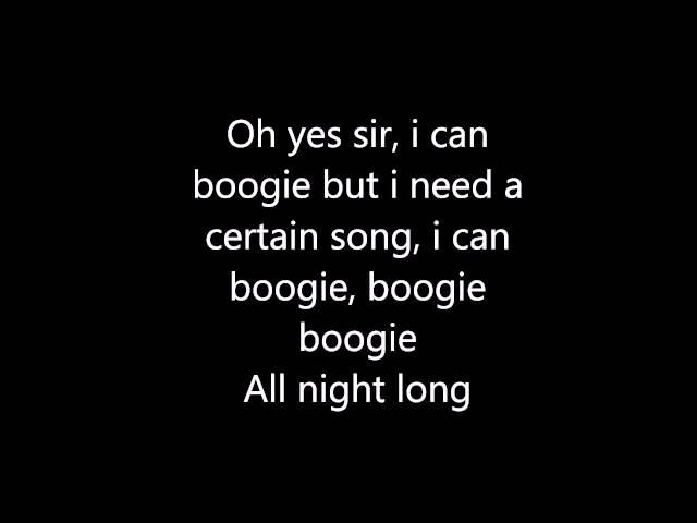Yes, sir i can boogie - Baccara Lyrics
