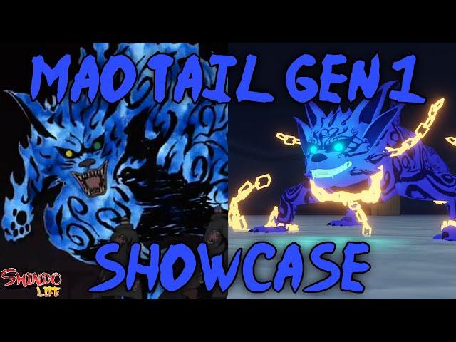 Shindo Life: Mao Tailed Spirit (Gen 1) Showcase