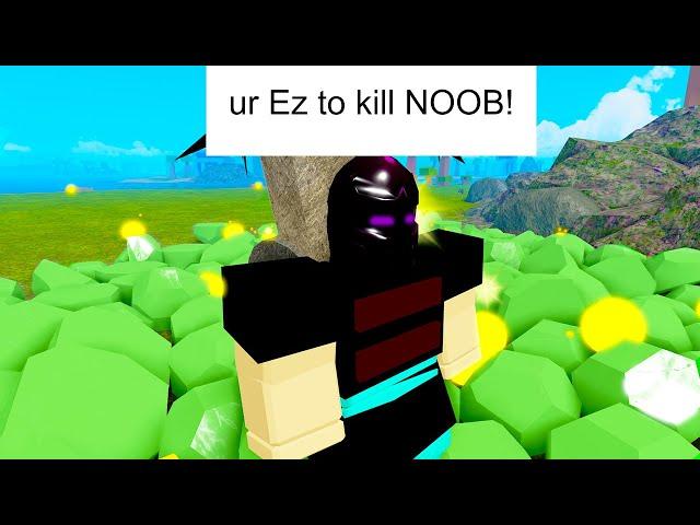 I'm A PRO That Takes Out The Noobs Roblox Booga Booga Admin Server