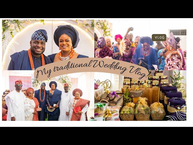 My Yoruba traditional wedding in Lagos, Nigeria.