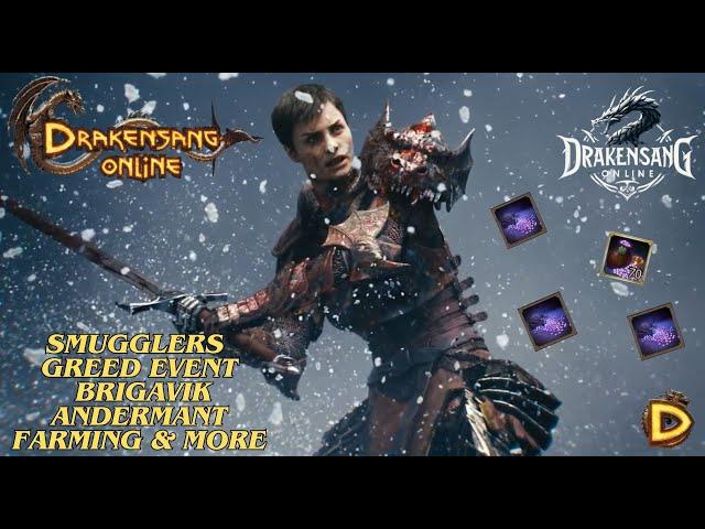 Drakensang Online - Smugglers Greed Event, Brigavik, Andermant Farming & More Drakensang, Dso