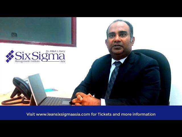 Adam Ibrahim, Vice President Maldives, Dr Mikel J Harry Six Sigma Management Institute Asia