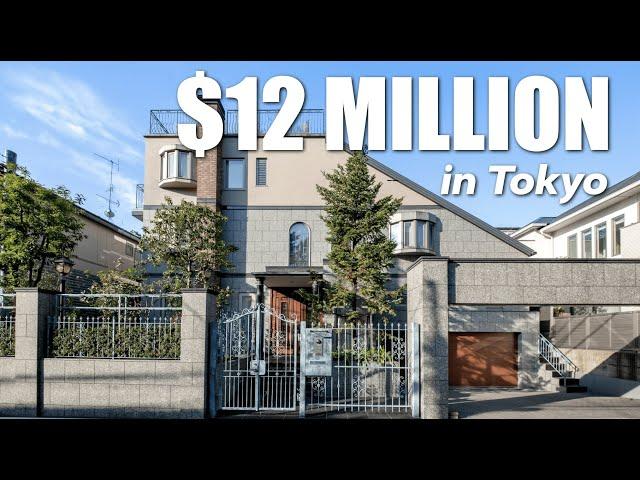 Inside a $12 Million 8 BEDROOM Tokyo Mansion | Tokyo Portfolio House Tours