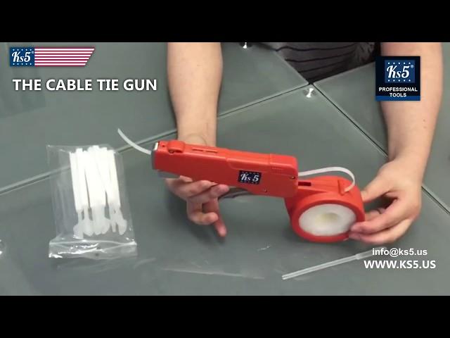 Cable Tie Gun - How To Use