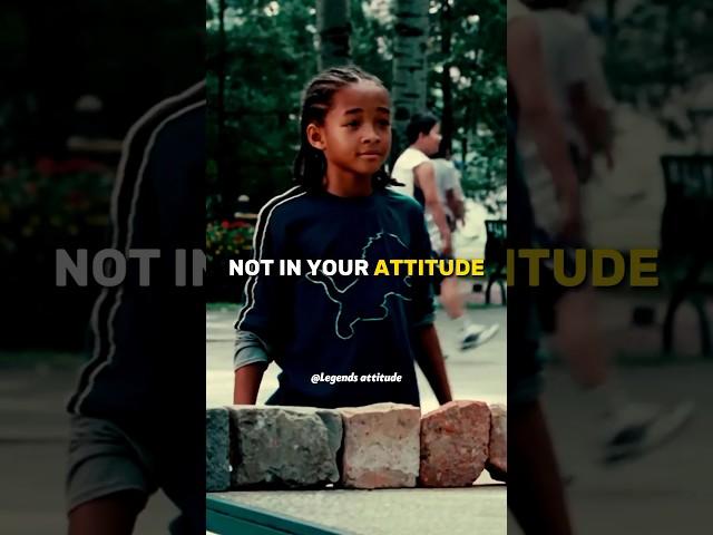 THE POWER LIES NOT IN YOUR ~ The Karate Kid ~ Attitude status~ motivation whatsApp status