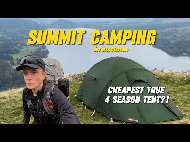 Wild camping in the Lake District, Why is no one using this tent?! (my friends first time)