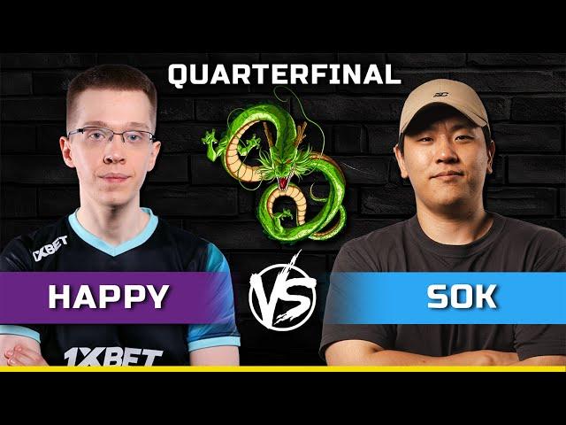 WC3 | Quarterfinal | [UD] Happy vs Sok [HU] | Warcraft 3 All-Star League - Divine Dragon Cup - S1