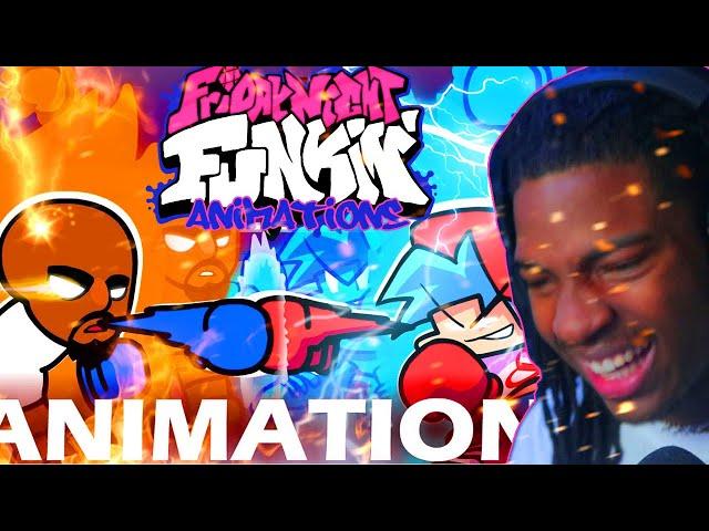 THESE ANIMATIONS ARE AMAZING! Friday Night Funkin Animation Reaction Ep.1 Matt vs BF animation