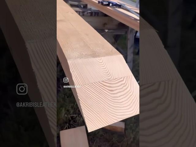 A trick for making steep cuts. #tricksofthetrade #carpenter #carpentry #tradesmen #timberwork