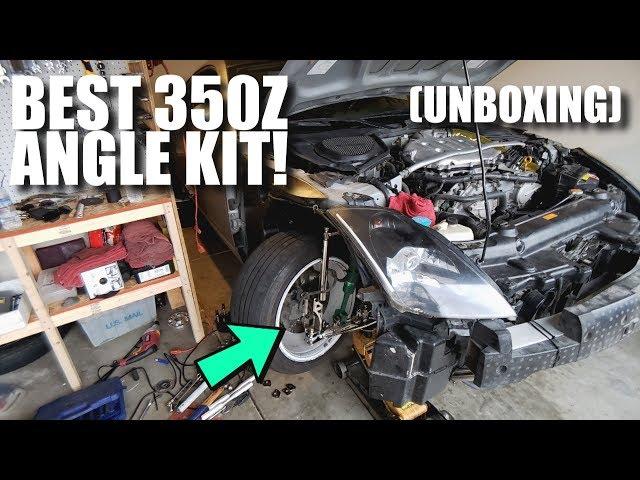 350Z/G35 FDF Angle KIt Unboxing (best steering angle kit for drifting) FDF Race Shop Mega Mantis Kit