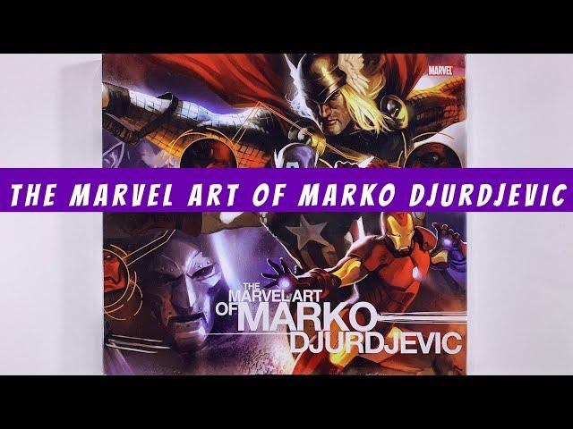 The Marvel Art of Marko Djurdjevic (flip through) Artbook