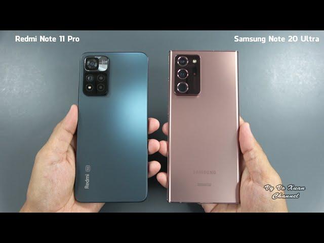 Xiaomi Redmi Note 11 Pro 5G vs Samsung Galaxy Note 20 Ultra | SpeedTest