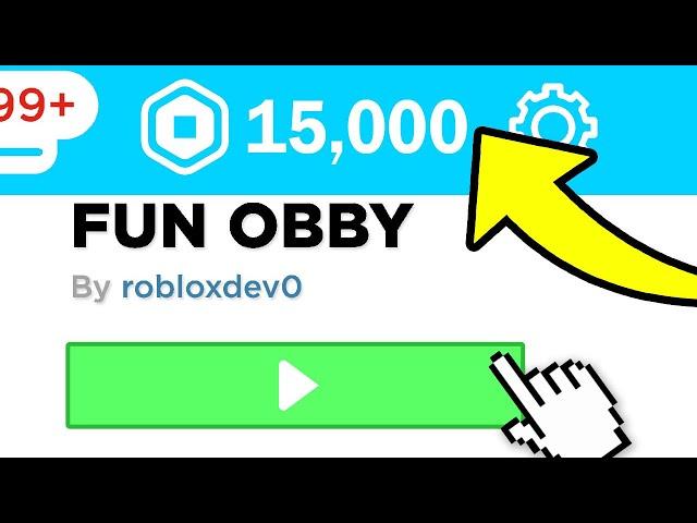 SECRET OBBY GIVES 15,000 FREE ROBUX (February 2021)