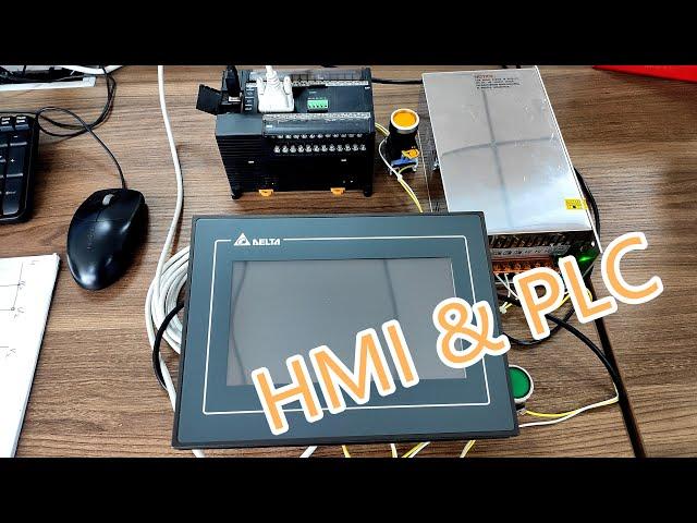 HMI and PLC programming and testing