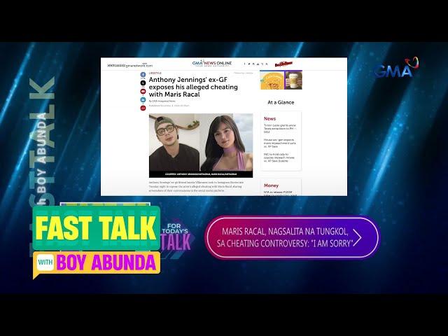 Fast Talk with Boy Abunda: Maris Racal, nagsalita na tungkol sa isyu niya kay Anthony! (Episode 484)