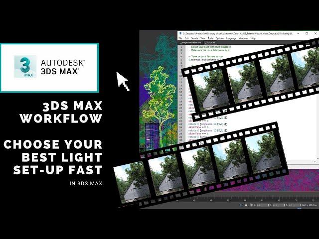 Improve your 3ds Max Workflow: Choose Your Best Light Set-up Fast