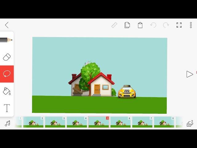 How to make Animation Using Emojis Flipaclip